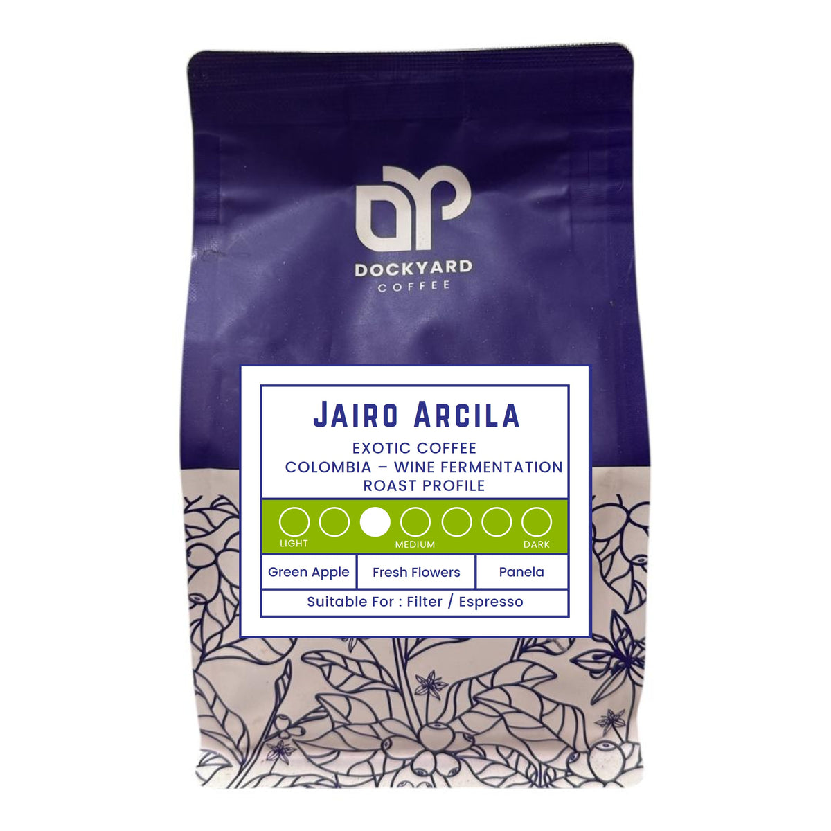 Colombia l Jairo Arcila l Honey & Wine Process - Green Apple