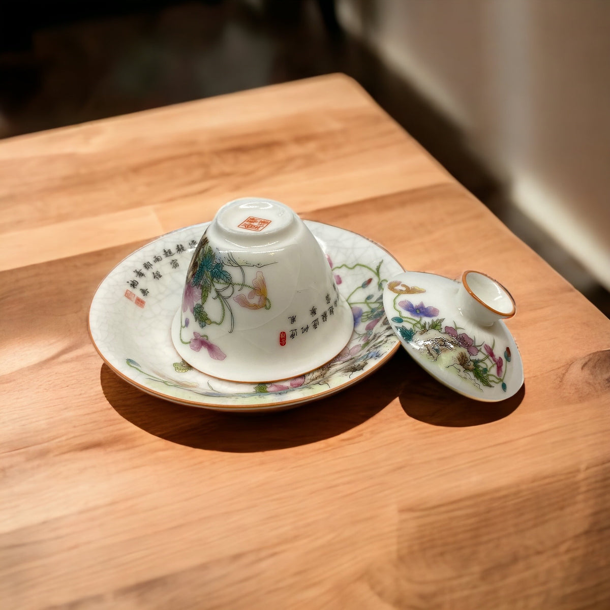 Tea Pot (Flower Pottery) DOCKYARDCOFFEE