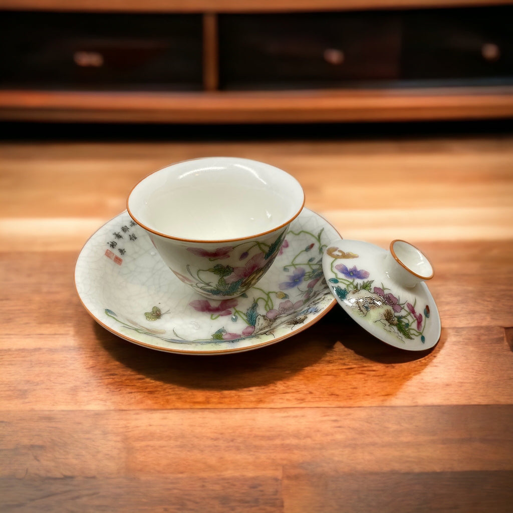 Tea Pot (Flower Pottery)