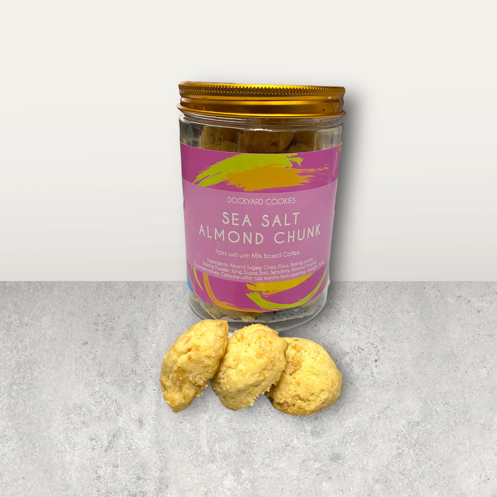 Sea Salt Almond Cookies (Double Bake) *Best seller