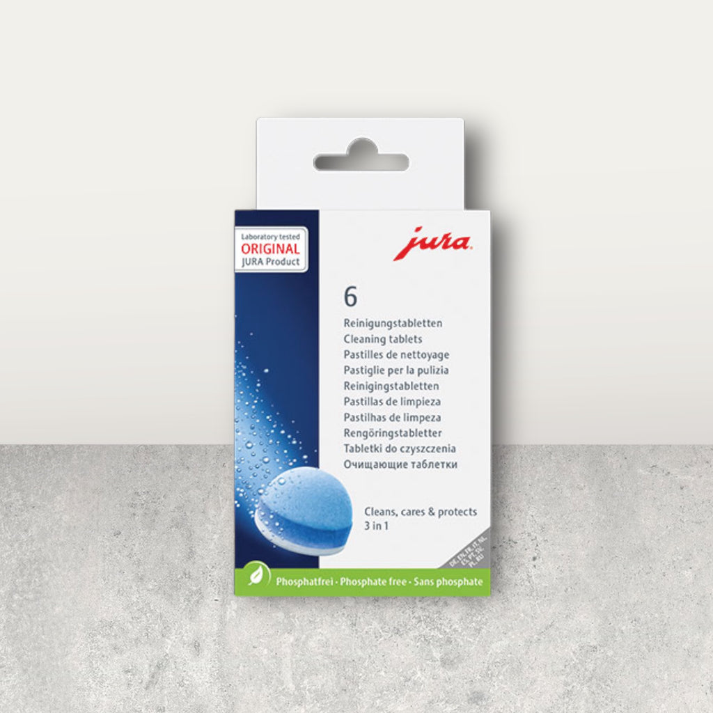 JURA 3 - PHASE CLEANING TABLETS 6 PC 24225 $23.70