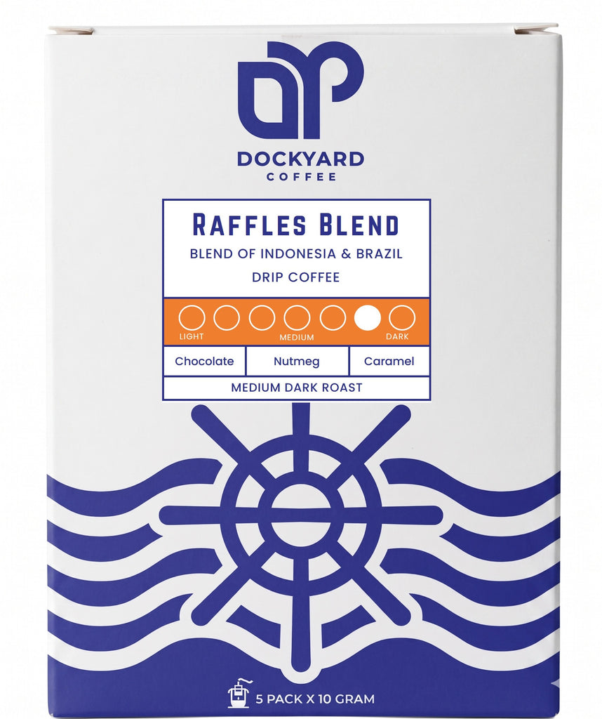 Raffles Blend Drip Coffee | DOCKYARDCOFFEE