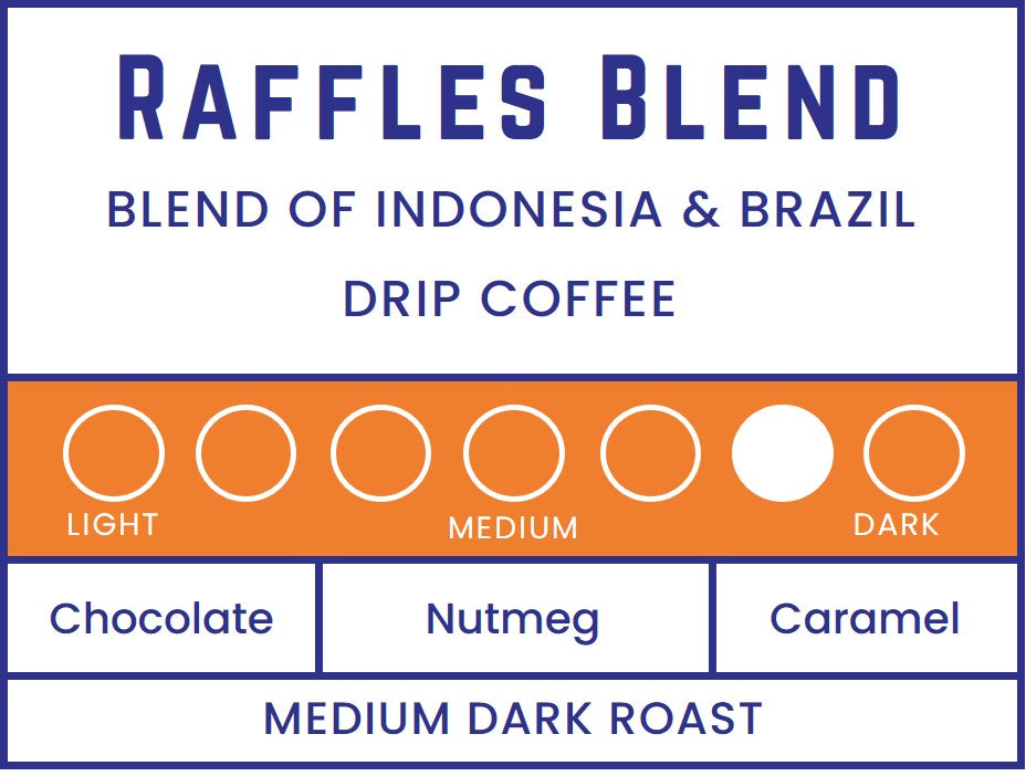 Drips One Raffle Raffles Blend Drip Coffee | DOCKYARDCOFFEE